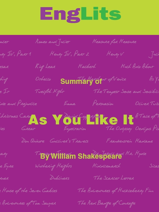 Cover image for EngLits: As You Like It